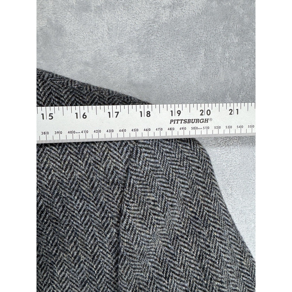 Orvis Harris Tweed Sport Coat Handwoven‎ Wool Blazer Jacket Vintage Men's 42R - Picture 5 of 11